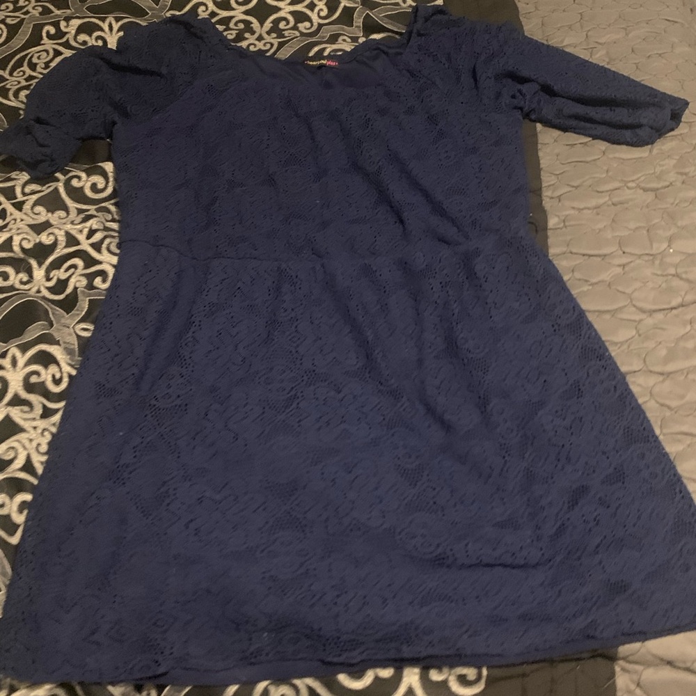 Navy blue dress